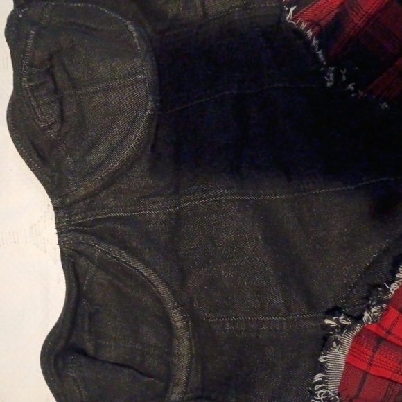 Plaid Corset Top - Picture 3 of 5
